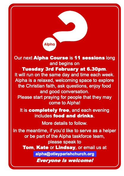 ALPHA COURSE